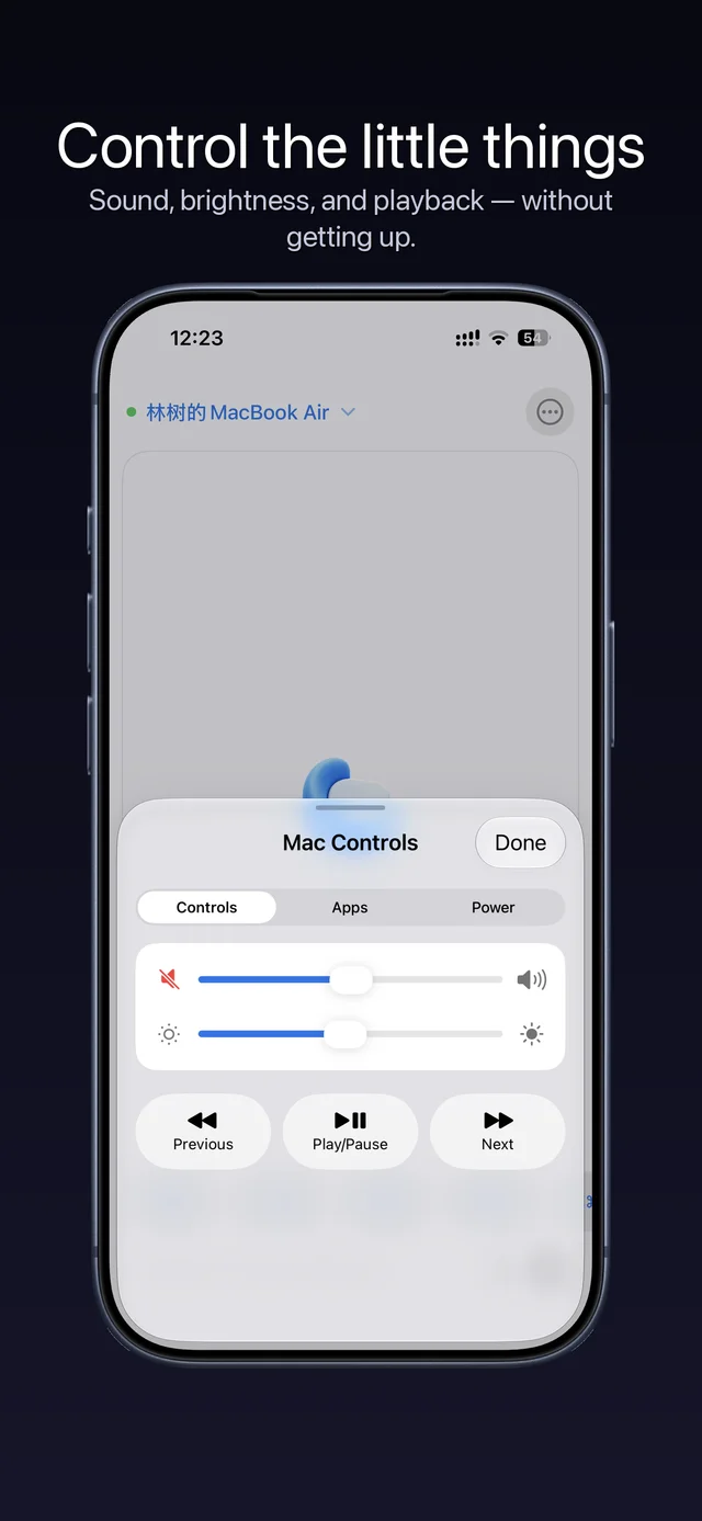 Interface de lecture et de contrôle du volume convertible, à partir des versions existantes